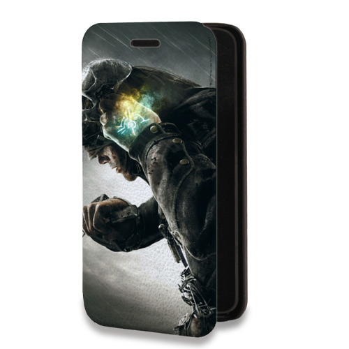 Дизайнерский горизонтальный чехол-книжка для Samsung Galaxy Ace 4 Dishonored 2