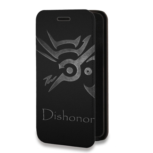 Дизайнерский горизонтальный чехол-книжка для Iphone 11 Pro Dishonored 2