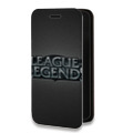 Дизайнерский горизонтальный чехол-книжка для Iphone 11 Pro Max League of Legends