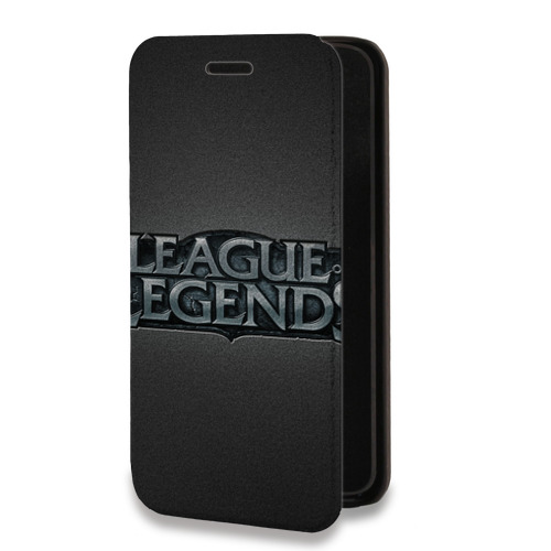 Дизайнерский горизонтальный чехол-книжка для Iphone 12 Pro League of Legends