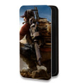 Дизайнерский горизонтальный чехол-книжка для Samsung Galaxy S22 Ultra Tom Clancy's Ghost Recon Wildlands
