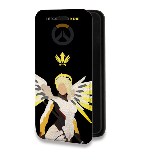 Дизайнерский горизонтальный чехол-книжка для Tecno Spark 20 Overwatch