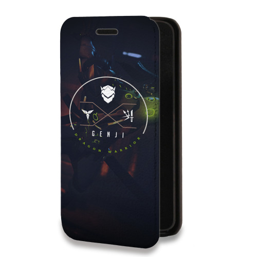 Дизайнерский горизонтальный чехол-книжка для Huawei Honor Note 8 Overwatch