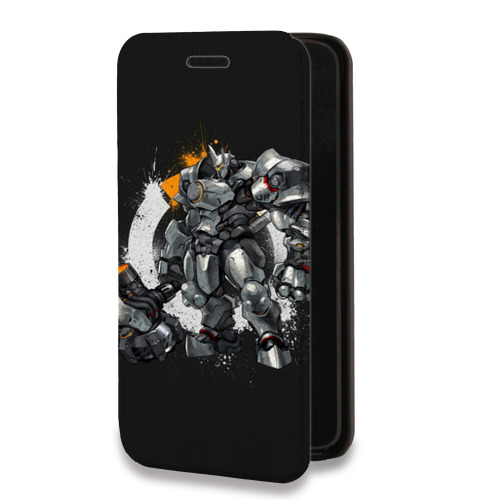 Дизайнерский горизонтальный чехол-книжка для Iphone 14 Pro Max Overwatch