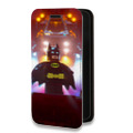 Дизайнерский горизонтальный чехол-книжка для Xiaomi Mi 11 Лего Бэтмен