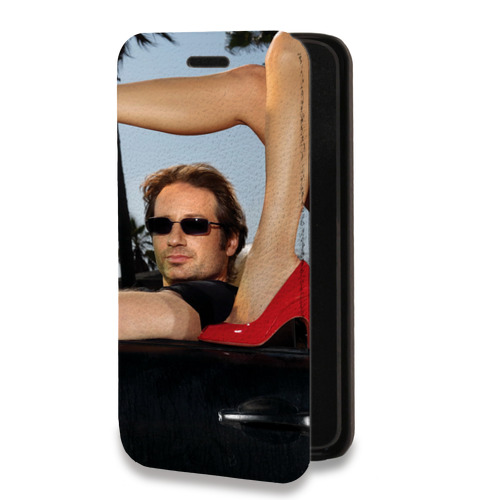 Дизайнерский горизонтальный чехол-книжка для Iphone 14 Pro Max Блудливая калифорния