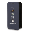 Дизайнерский горизонтальный чехол-книжка для Iphone 13 Pro Max Ходячие Мертвецы