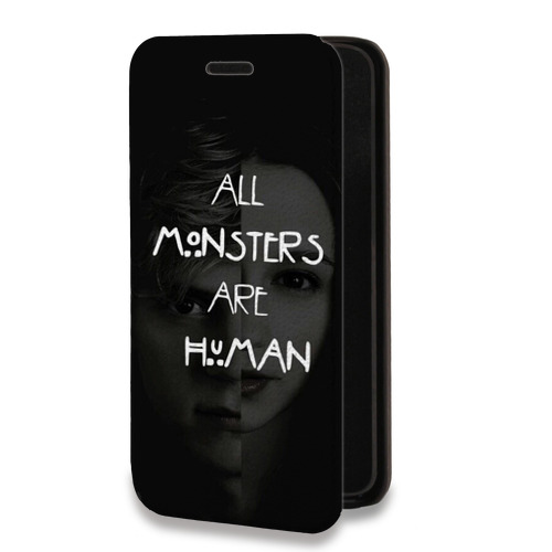 Дизайнерский горизонтальный чехол-книжка для Iphone 11 Pro Американская История Ужасов