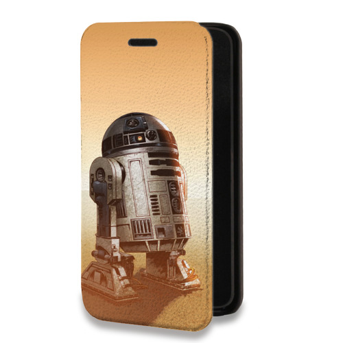 Дизайнерский горизонтальный чехол-книжка для Iphone 12 Pro Max Звездные войны