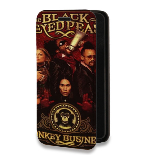 Дизайнерский горизонтальный чехол-книжка для Xiaomi Mi 11 Black Eyed Peas