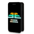 Дизайнерский горизонтальный чехол-книжка для Nokia 3.4 Imagine Dragons