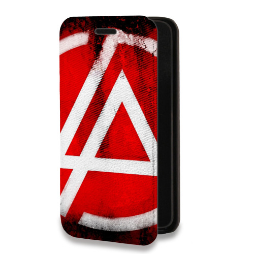 Дизайнерский горизонтальный чехол-книжка для Iphone 11 Linkin Park