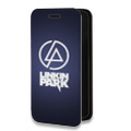 Дизайнерский горизонтальный чехол-книжка для Huawei Honor 8X Max Linkin Park