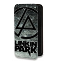 Дизайнерский горизонтальный чехол-книжка для Iphone 11 Linkin Park