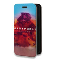 Дизайнерский горизонтальный чехол-книжка для Iphone 13 Pro OneRepublic
