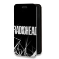 Дизайнерский горизонтальный чехол-книжка для OnePlus 8T RadioHead
