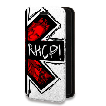 Дизайнерский горизонтальный чехол-книжка для Huawei P20 Red Hot Chili Peppers (на заказ)