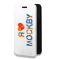 Дизайнерский горизонтальный чехол-книжка для Alcatel One Touch Idol 2 mini Москва
