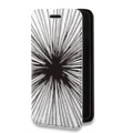 Дизайнерский горизонтальный чехол-книжка для Samsung Galaxy S10 Lite Абстракции