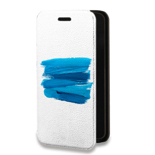 Дизайнерский горизонтальный чехол-книжка для Samsung Galaxy A32 Абстракции