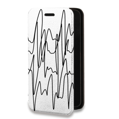 Дизайнерский горизонтальный чехол-книжка для Iphone 11 Pro Max Абстракции 