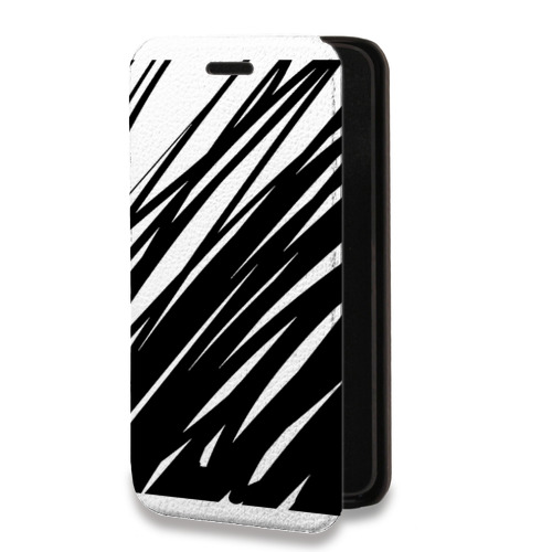 Дизайнерский горизонтальный чехол-книжка для Samsung Galaxy S9 Абстракции