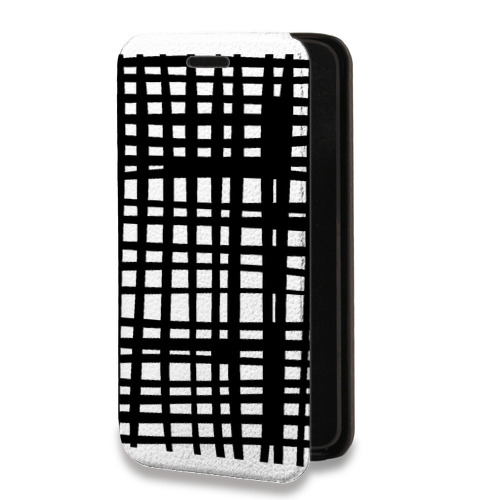 Дизайнерский горизонтальный чехол-книжка для Iphone 12 Pro Абстракции