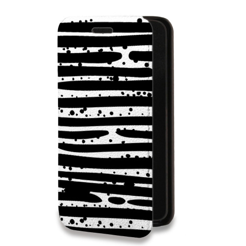 Дизайнерский горизонтальный чехол-книжка для Tecno Spark 8C Абстракции 2