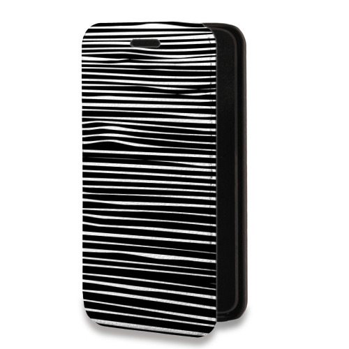 Дизайнерский горизонтальный чехол-книжка для Samsung Galaxy S10 Lite Абстракции 2