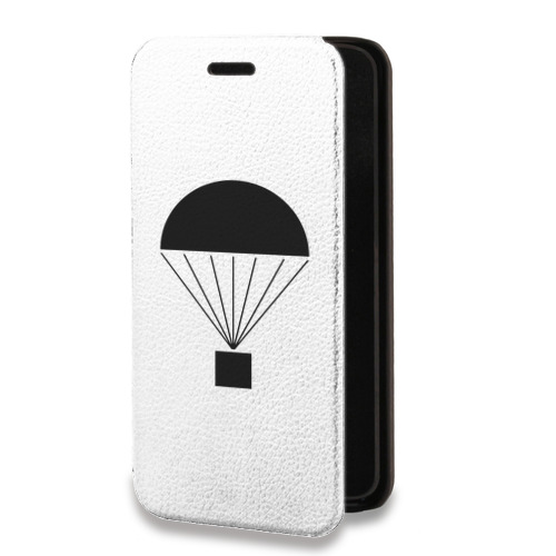 Дизайнерский горизонтальный чехол-книжка для Iphone 7 Plus / 8 Plus Армия