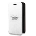 Дизайнерский горизонтальный чехол-книжка для Iphone 11 Pro прозрачные Бабочки 