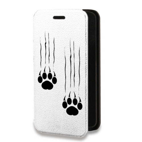 Дизайнерский горизонтальный чехол-книжка для Iphone 11 Pro Прозрачные кошки
