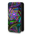 Дизайнерский горизонтальный чехол-книжка для Samsung Galaxy S10 Абстракции Вращение