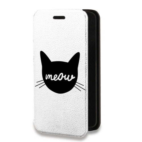 Дизайнерский горизонтальный чехол-книжка для Samsung Galaxy A30 Прозрачные кошки