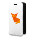 Дизайнерский горизонтальный чехол-книжка для ASUS ZenFone 8 Flip Прозрачные лисы