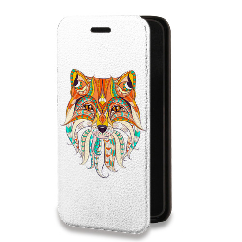 Дизайнерский горизонтальный чехол-книжка для Samsung Galaxy A50 Животный арт 4