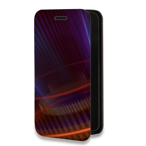 Дизайнерский горизонтальный чехол-книжка для Samsung Galaxy S10 Lite Абстракции Вращение