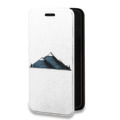 Дизайнерский горизонтальный чехол-книжка для Iphone 13 Mini Прозрачные дикий запад