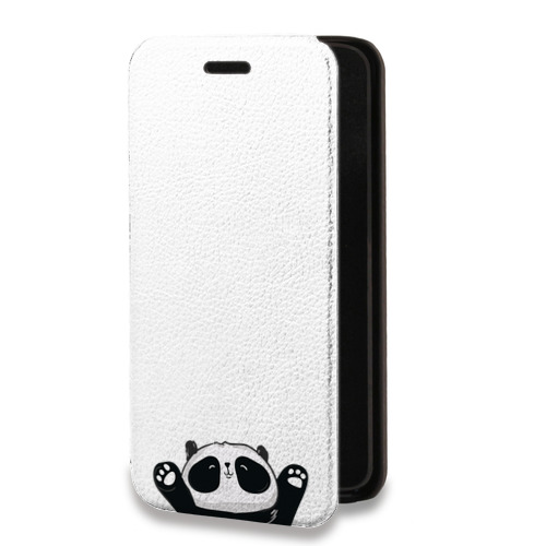 Дизайнерский горизонтальный чехол-книжка для Nokia G50 Прозрачные панды - смайлики