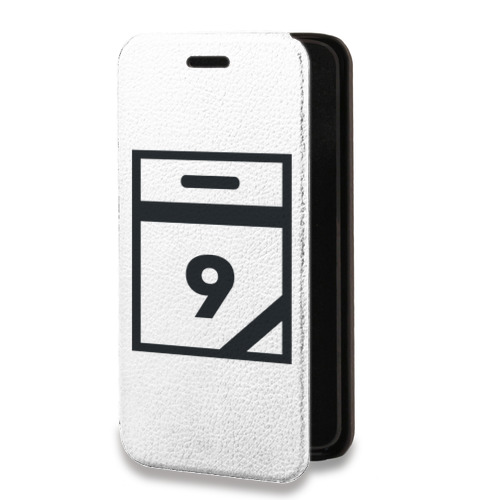 Дизайнерский горизонтальный чехол-книжка для Iphone 12 Pro Стикеры к Дню Победы