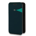 Дизайнерский горизонтальный чехол-книжка для Samsung Galaxy A51 Абстрактный минимализм