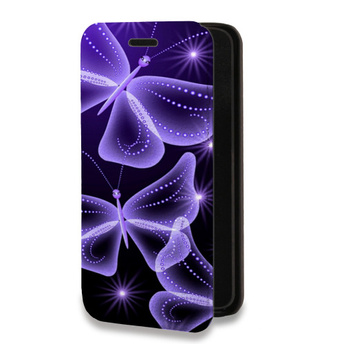Дизайнерский горизонтальный чехол-книжка для Samsung Galaxy S10 Lite Неон