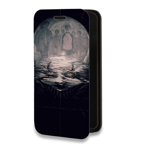 Дизайнерский горизонтальный чехол-книжка для Samsung Galaxy A52 Оно