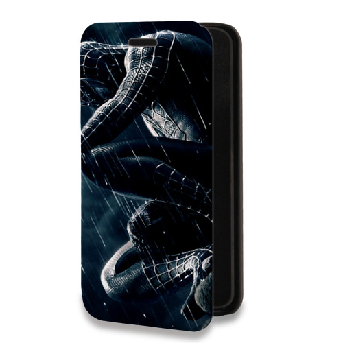 Дизайнерский горизонтальный чехол-книжка для Huawei Honor 50 Lite Человек -паук