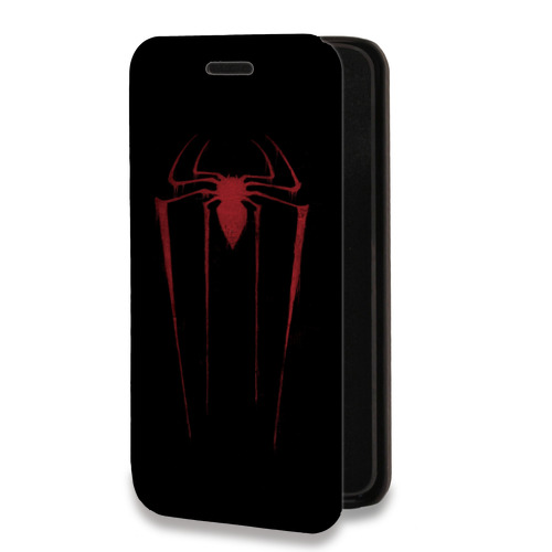 Дизайнерский горизонтальный чехол-книжка для Realme C11 Человек -паук