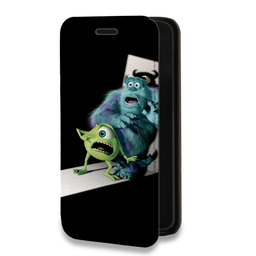 Дизайнерский горизонтальный чехол-книжка для Samsung Galaxy S10 Lite Корпорация монстров