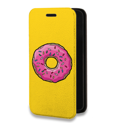 Дизайнерский горизонтальный чехол-книжка для Iphone 14 Симпсоны