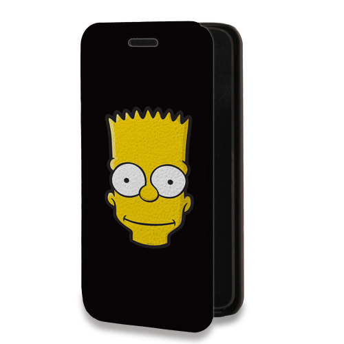 Дизайнерский горизонтальный чехол-книжка для Iphone 14 Pro Max Симпсоны