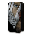 Дизайнерский горизонтальный чехол-книжка для Iphone 12 Pro викинги