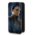 Дизайнерский горизонтальный чехол-книжка для Iphone 14 Star Wars : The Last Jedi